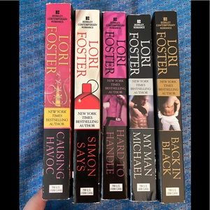 Summer/beach reading - all full length novels in the Lori Foster Fighter Series